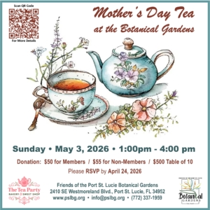 Mother's Day Tea at the Botanical Gardens